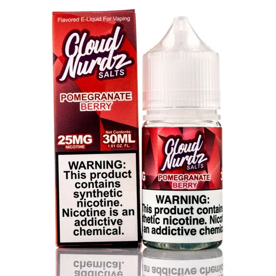 Pomegranate Berry Salt – Cloud Nurdz E-Juice