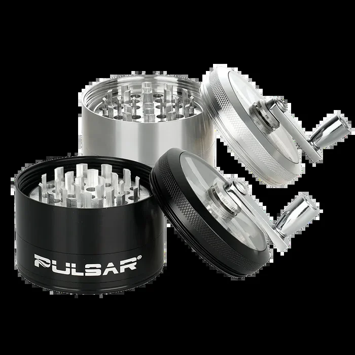 Pulsar Aluminum Crank Grinder | 4pc | 2.5″