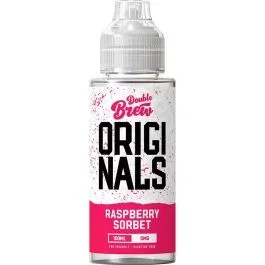 Raspberry sorbet Double Brew Originals e-liquid 100ml