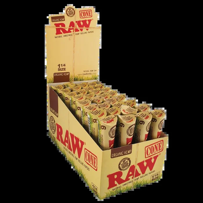 RAW Organic Pre-Rolled Cones