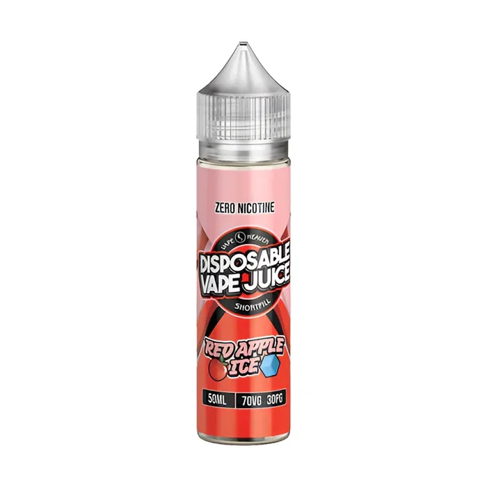 Red Apple Ice Vape Heaven Disposable Vape Juice Shortfill 50ml