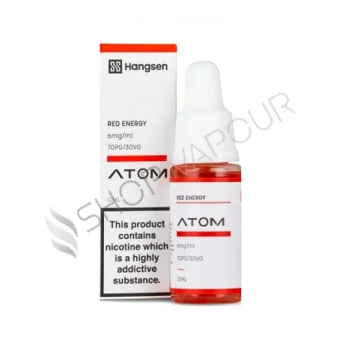 Red Energy 10ml E-Liquid by Hangsen Atom