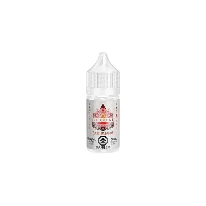 Red Magic by Illusions – Salt Nic Vape Juice