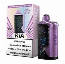 RIA NV30K Disposable 5% – Sour Strawberry Dragon