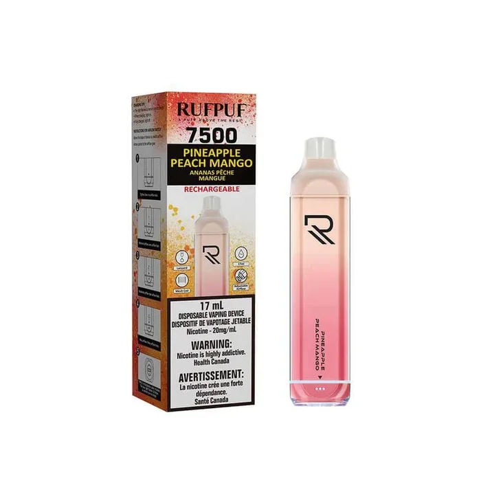 RUFPUF 7500 – PINEAPPLE PEACH MANGO