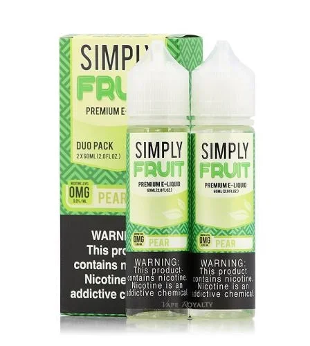 Simply Duo Pear 120ml