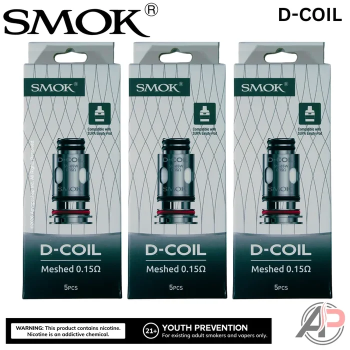 Smok D Replacement Coils 5 Pack