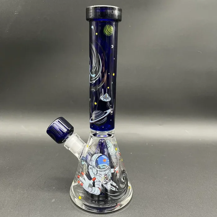 Spaghettification 11 ” Beaker Bong w/ Collins Perc