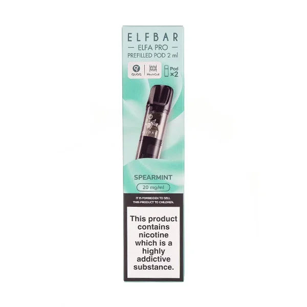 Spearmint Elfa Pro Prefilled Pods by Elf Bar