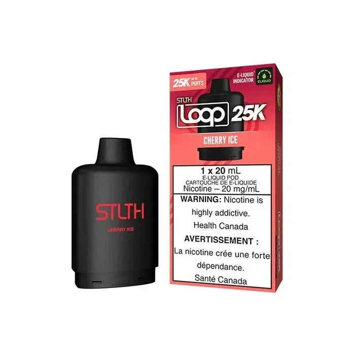 STLTH LOOP 25K Pod Pack – Cherry Ice