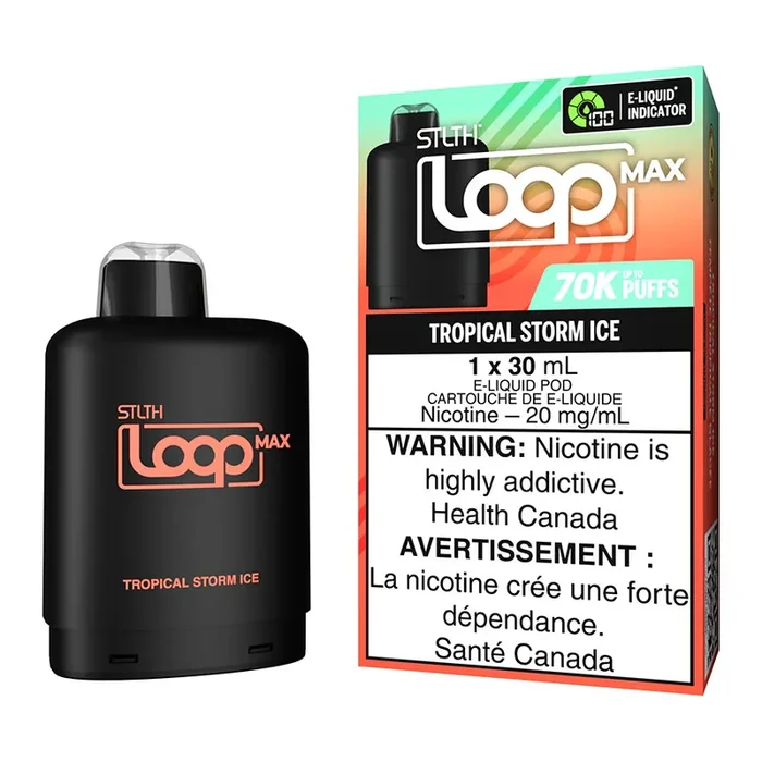 STLTH Loop Max E-Liquid Pod Pack – Tropical Storm Ice 30ml
