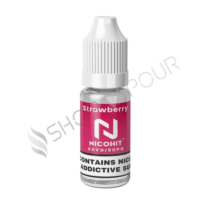 Strawberry 10ml E-Liquid by Nicohit