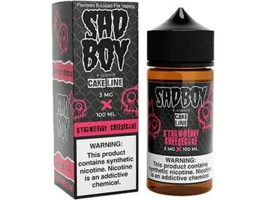 Strawberry Cheesecake – Sad Boy – 100ML