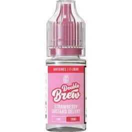 Strawberry custard deluxe Double Brew e-liquid 10ml