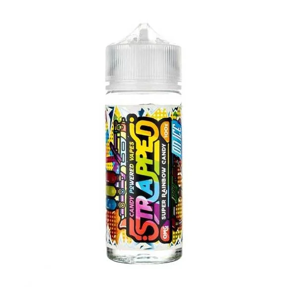 SUPER RAINBOW CANDY ON ICE 100ML E LIQUID STRAPPED