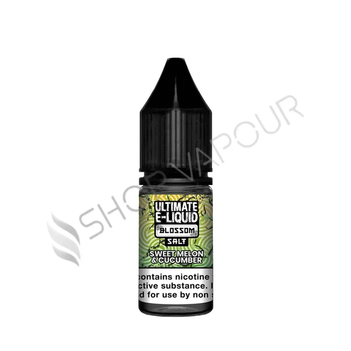Sweet Melon & Cucumber Nic Salt E-liquid by Ultimate Juice Blossom
