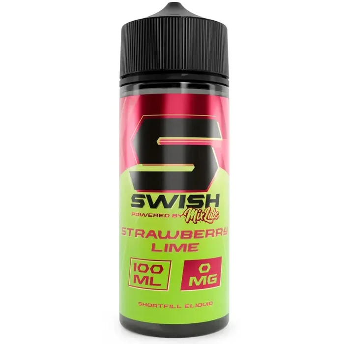 Swish X Mix Labs Strawberry Lime 100ml Shortfill