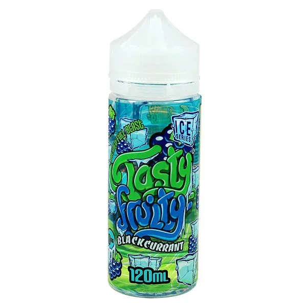 Tasty Fruity Blackcurrant Ice 100ml Shortfill (Out of Date)