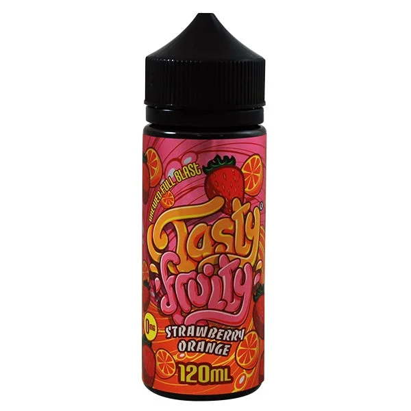 Tasty Fruity Strawberry Orange 100ml Shortfill (Out of Date)