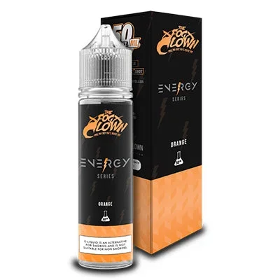 The Fog Clown Energy Series Orange 50ml Shortfill (Dated 07/2021)