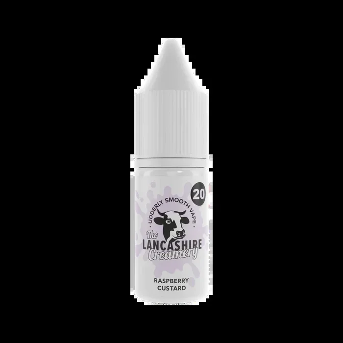 The Lancashire Creamery – Raspberry Custard 10ml Nic Salt