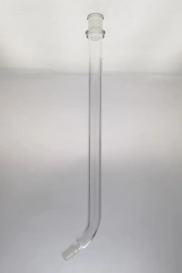 Thick Ass Glass 17.5″ Quartz Angle Adapter – Female 18-19mm Joint