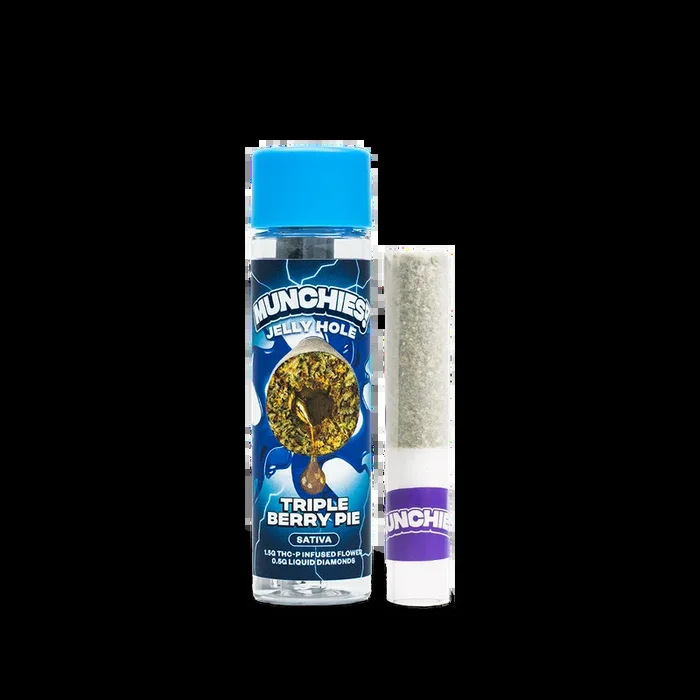 Triple Berry Pie – 2g Jelly Holes THCP Prerolls