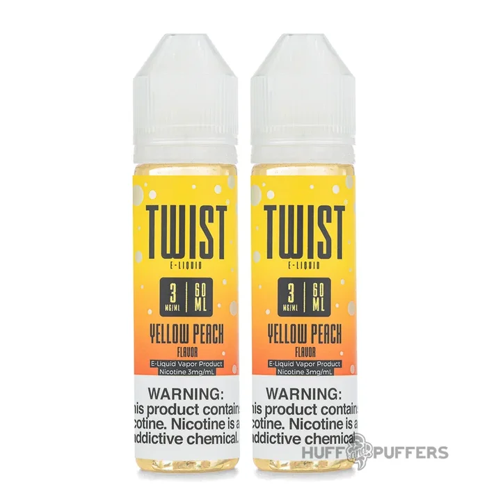 Twist E-Liquids – Yellow Peach (Peach Blossom Lemonade) 120mL