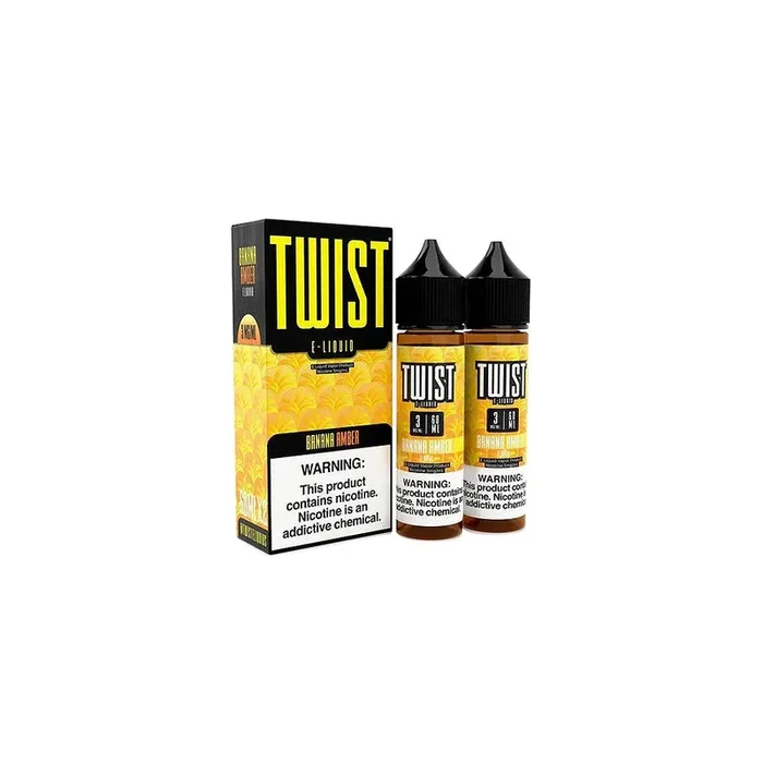 Twist E-Liquids-Banana Amber, 120mL