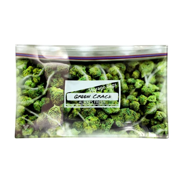 V Syndicate Pound Bag Shatter Resistant Glass Rolling Tray – 10.5in