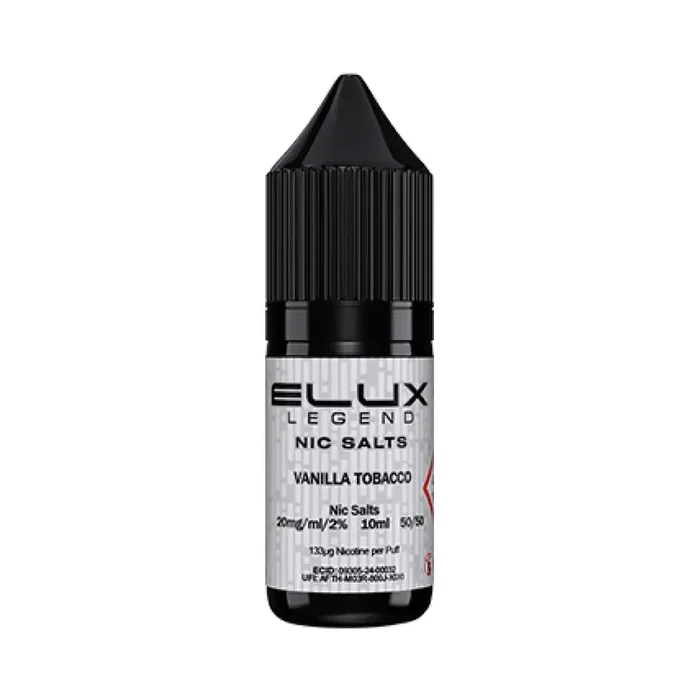 Vanilla Tobacco 10ml Nic Salt by Elux Legend