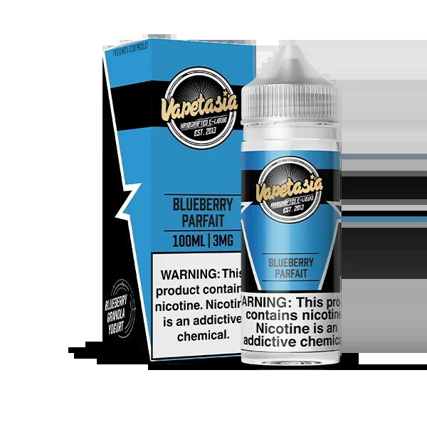 Vapetasia Blueberry Parfait eJuice