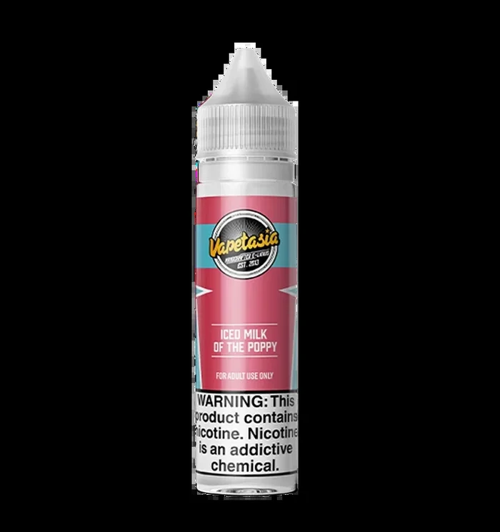 Vapetasia Hand Crafted E-Liquid – Iced Milk Of The Poppy 60mL