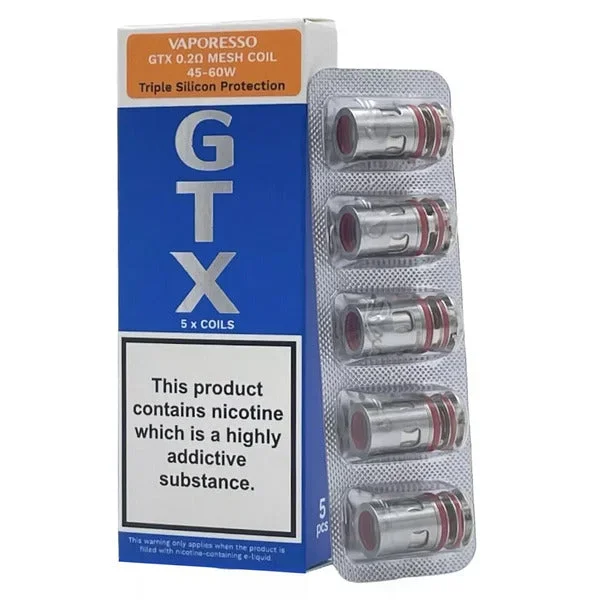 Vaporesso GTX Vape Coils 5 Pack