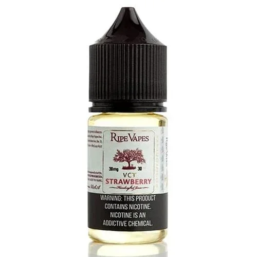 VCT Strawberry Nicotine Salt by Ripe Vapes – 30mL