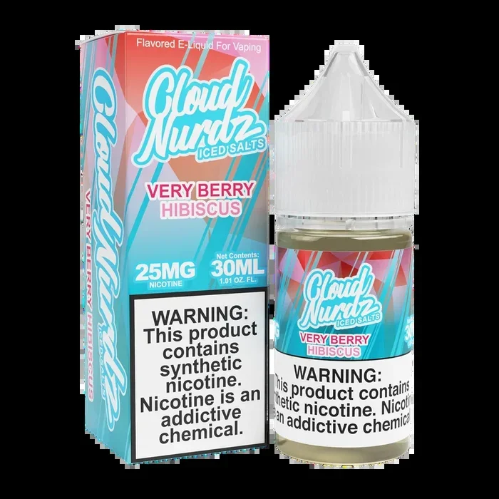 Very Berry Hibiscus Iced by Cloud Nurdz TFN Salt 30mL