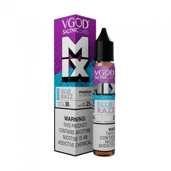 VGOD SALTS E-Liquid-Mixed Edition Iced Blue Razz, 30mL
