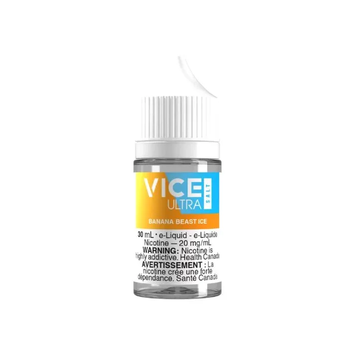 VICE Ultra – Banana Beast Ice Salt Vape Juice, 30mL