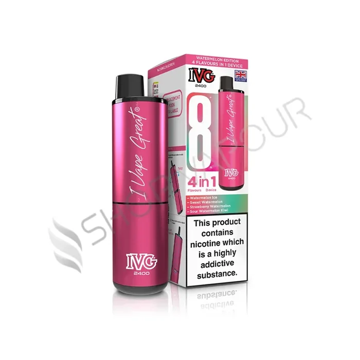 Watermelon Edition IVG 2400 Prefilled Pod Kit