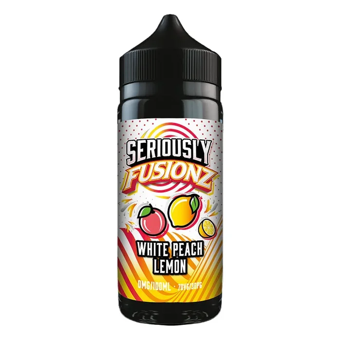White Peach Lemon 100ml Shortfill By Seriously Fusionz