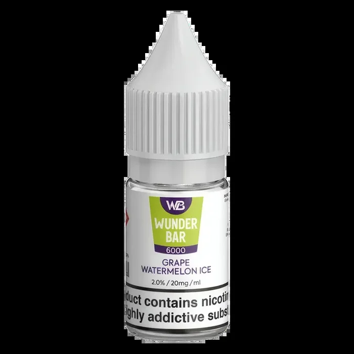 Wunderbar 6000 Grape Watermelon Ice Nic Salt