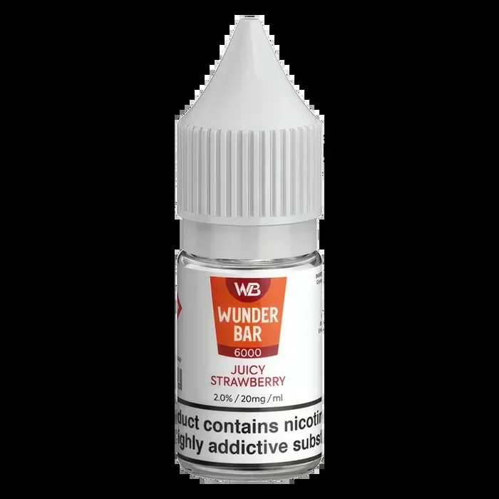Wunderbar 6000 Juicy Strawberry Nic Salt