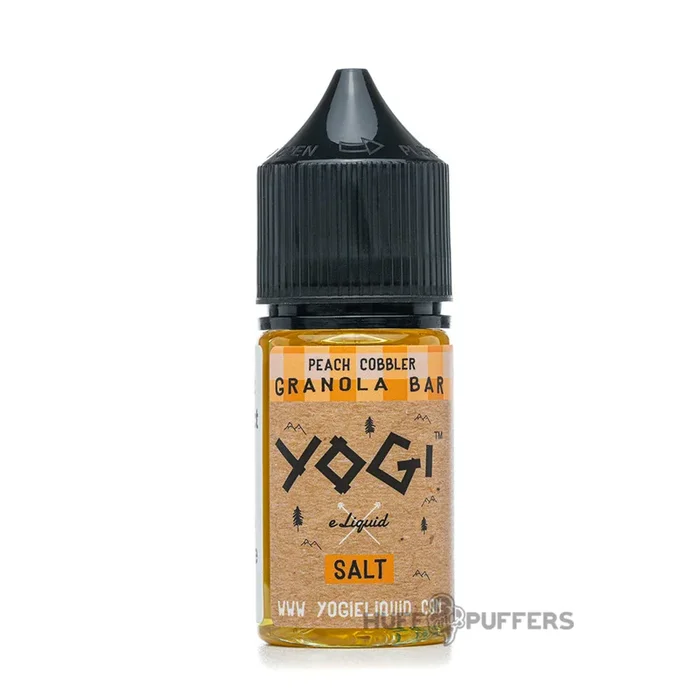 Yogi Salt – Peach Cobbler Granola Bar 30mL