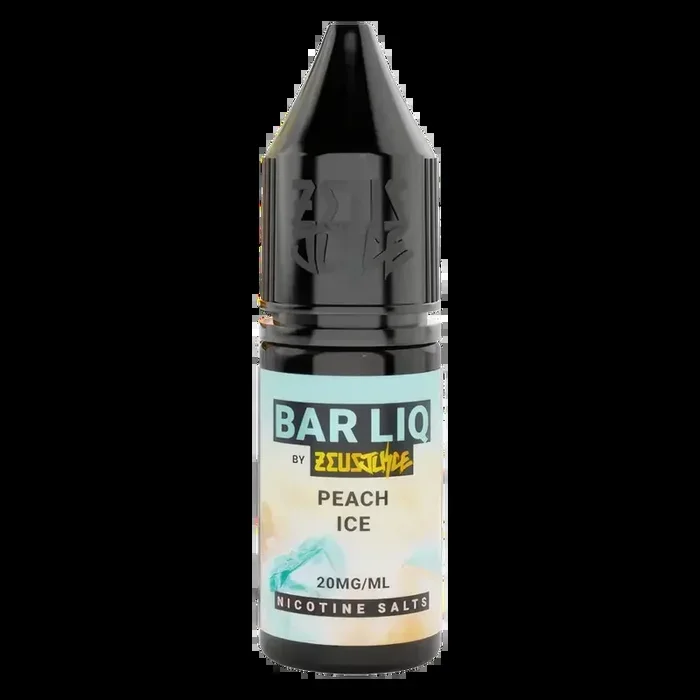 Zeus Juice Bar Liq Peach Ice Nic Salt