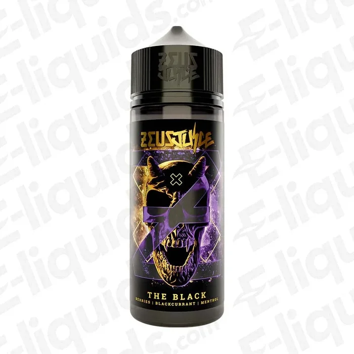 Zeus Juice The Black 70/30 100ml Shortfill Vape Juice