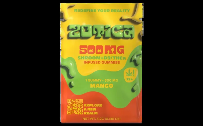 Zotica Mushroom + THC-A Blend Gummy – 1ct